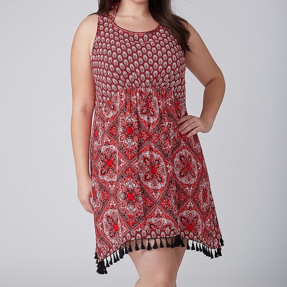 lane bryant swim cover up